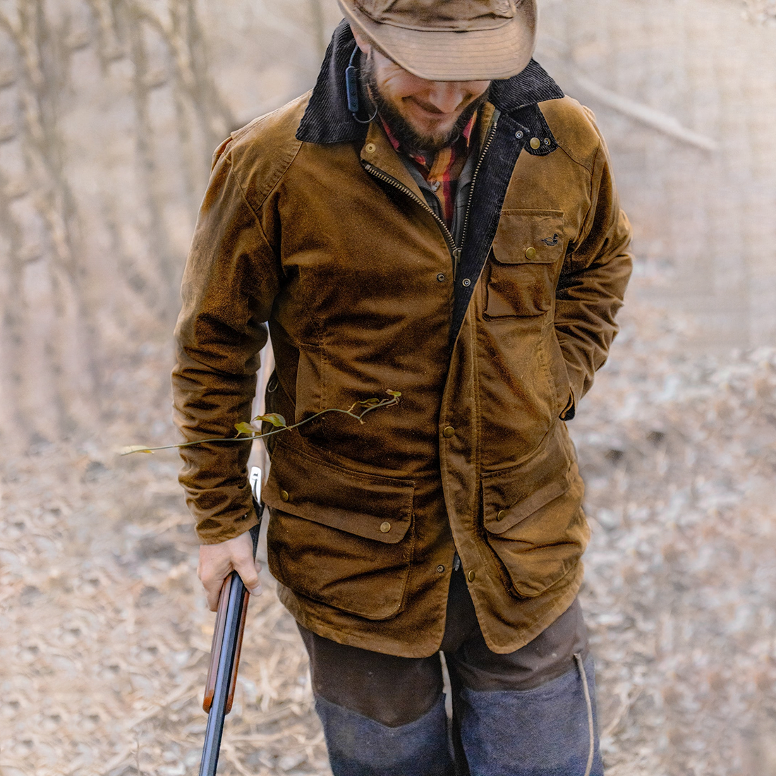 KNOTTS ISLAND WAXED SPORTSMANS JACKET