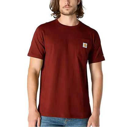 MENS FORCE RELAXED FIT MW S/S POCKET TEE