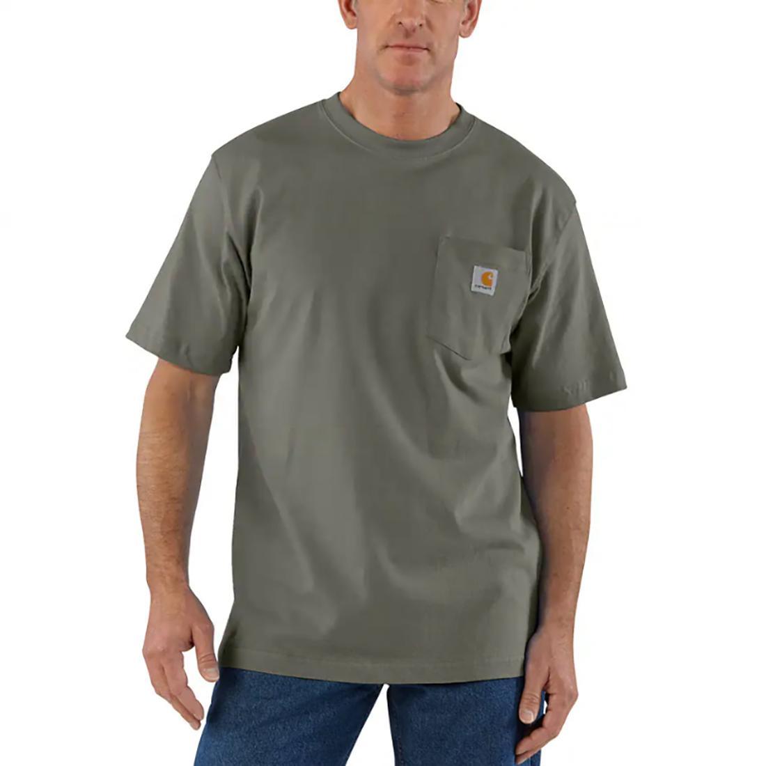 MENS WORKWEAR POCKET S/S TSHIRT