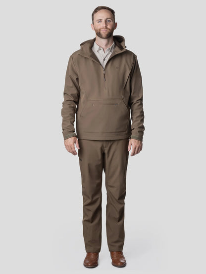 MENS CONTACT SOFTSHELL HOODIE