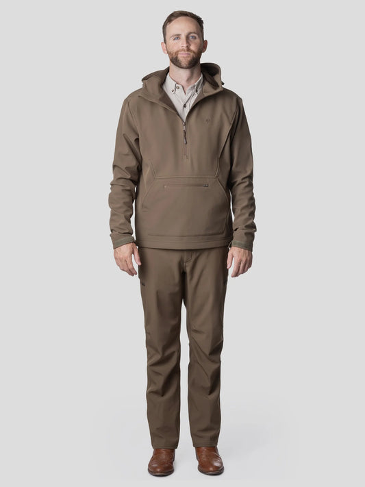 MENS CONTACT SOFTSHELL HOODIE