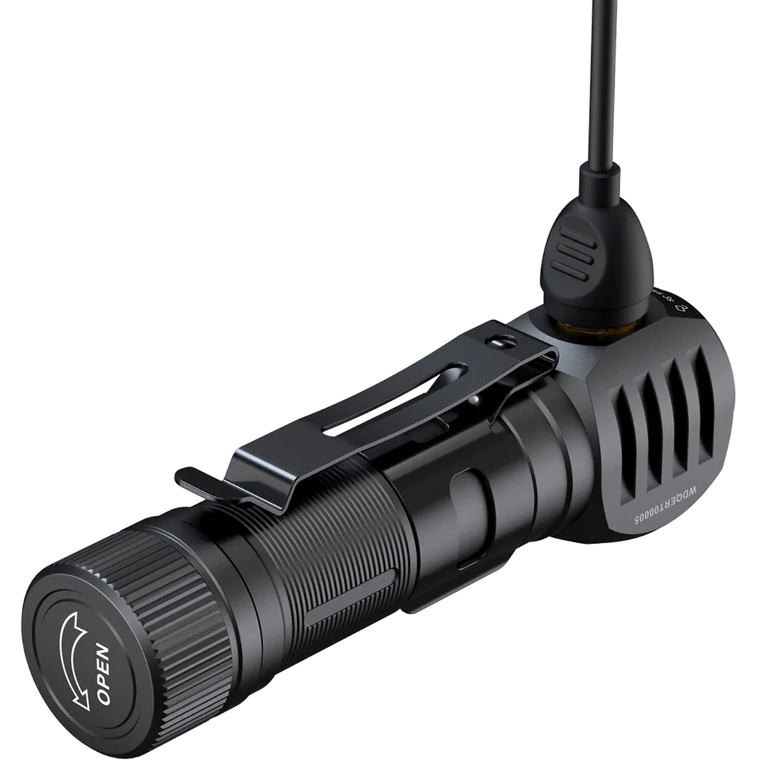HM61R V2 BLACK RECHARGEABLE HEADLAMP