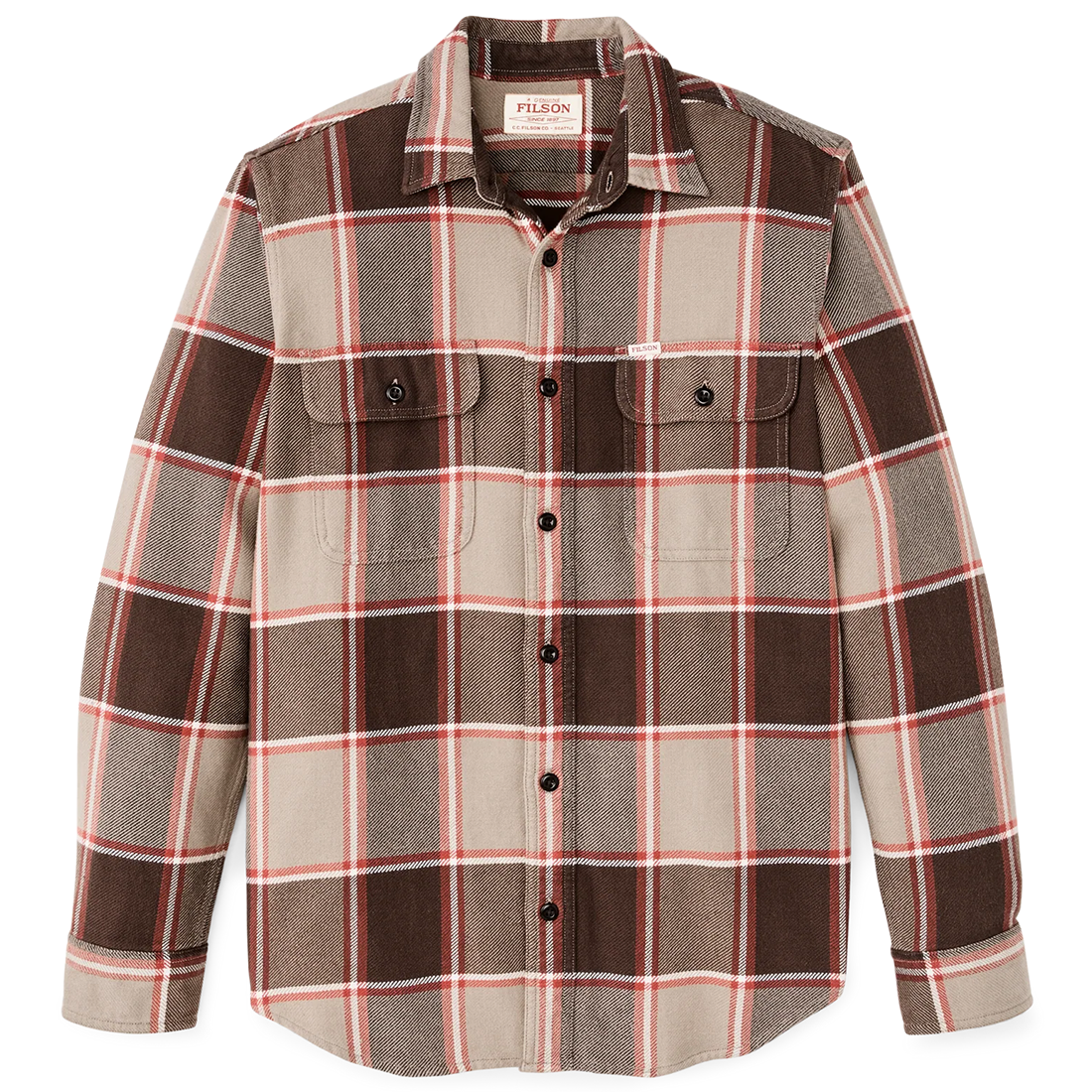 MENS VINTAGE FLANNEL WORK SHIRT