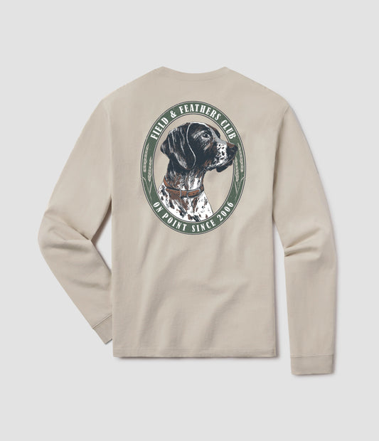MENS FIELD AND FEATHERS LONG SLEEVE TEE