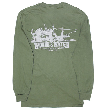 GILDAN SINGLE COLOR WW TRIO 1 L/S TEE