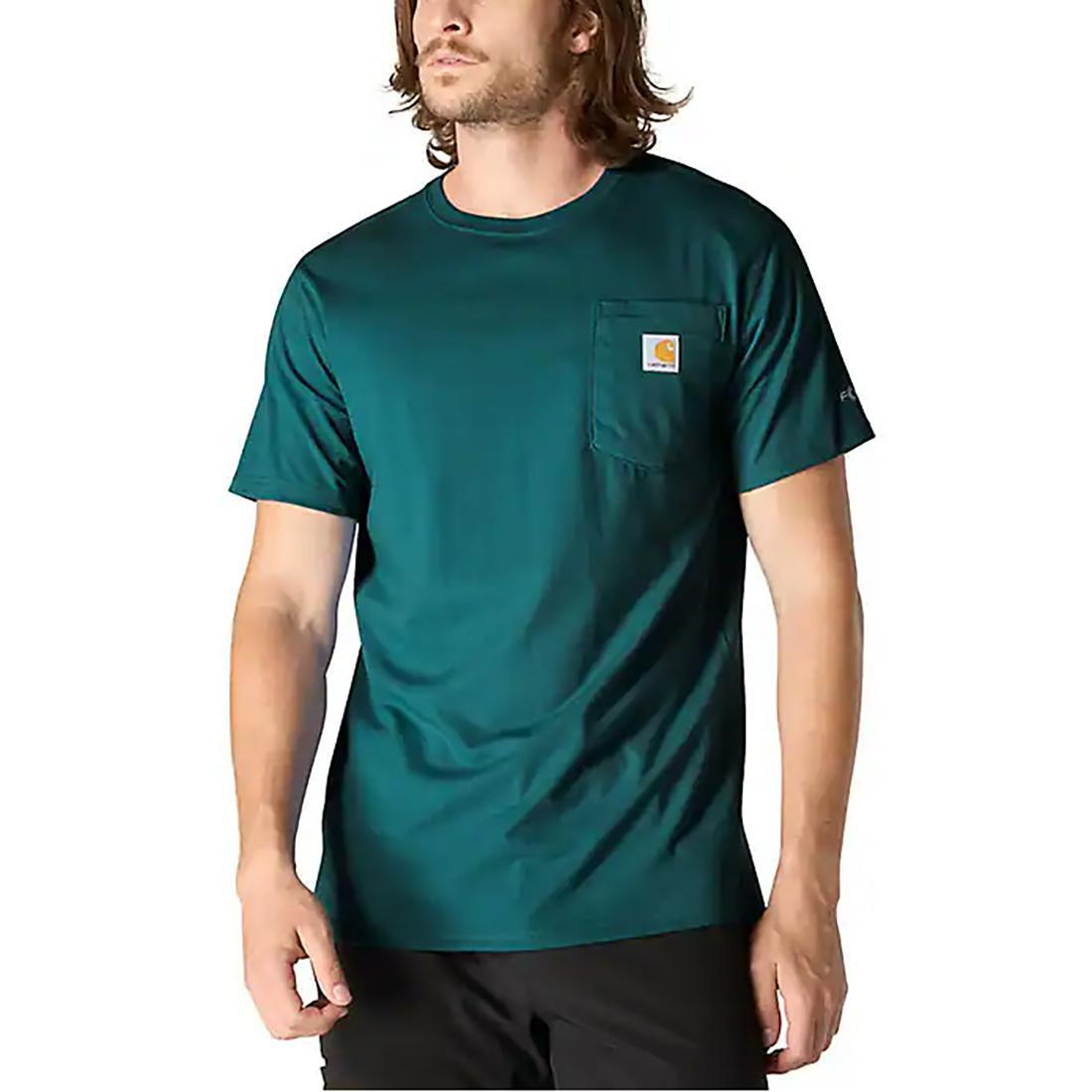 MENS FORCE RELAXED FIT MW S/S POCKET TEE