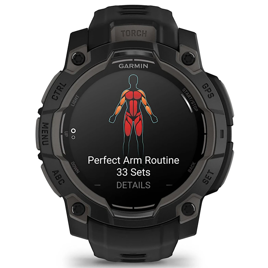 INSTINCT 3 45MM AMOLED BLACK/BLACK BAND