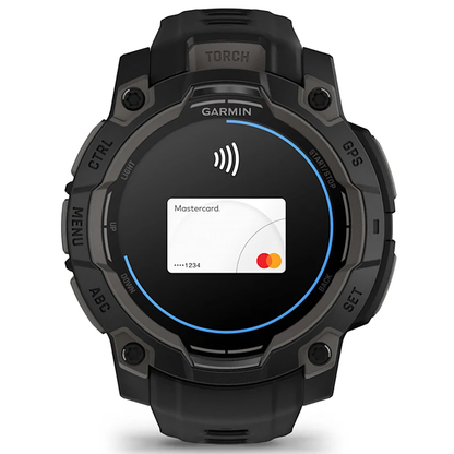 INSTINCT 3 45MM AMOLED BLACK/BLACK BAND