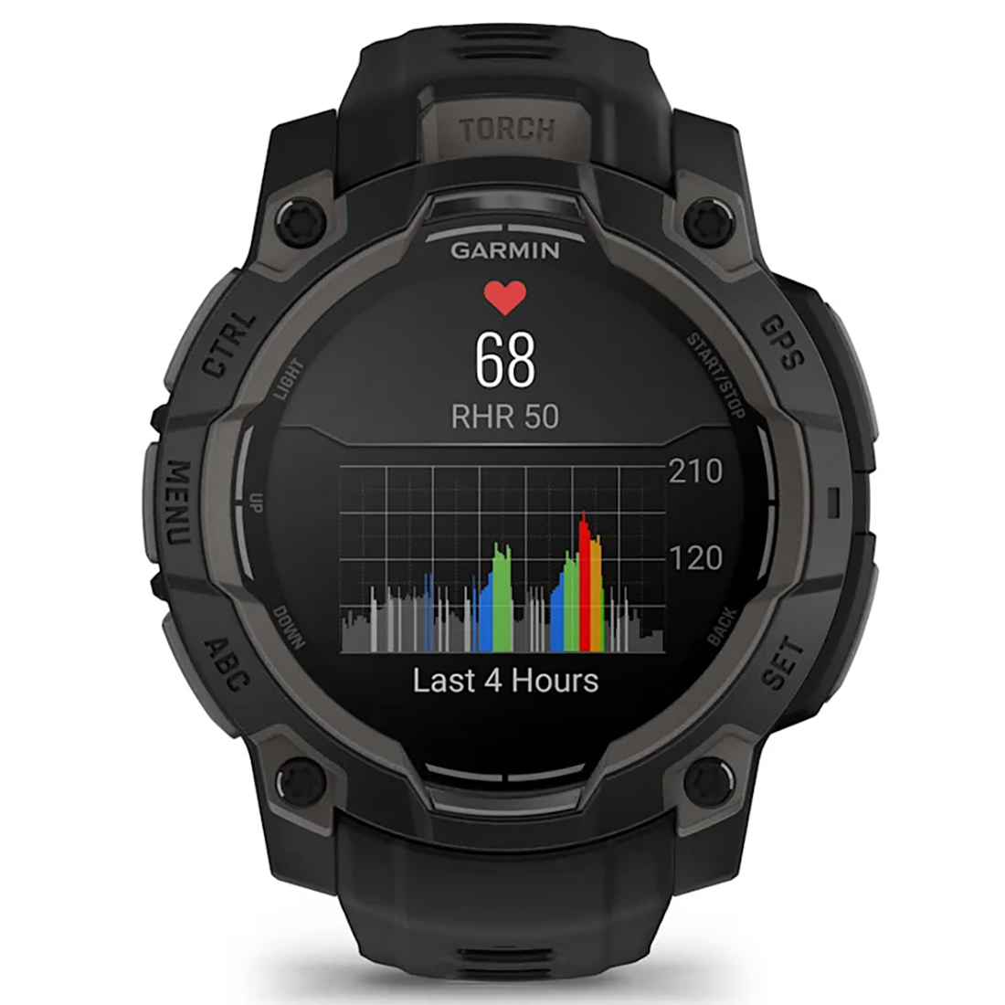 INSTINCT 3 45MM AMOLED BLACK/BLACK BAND