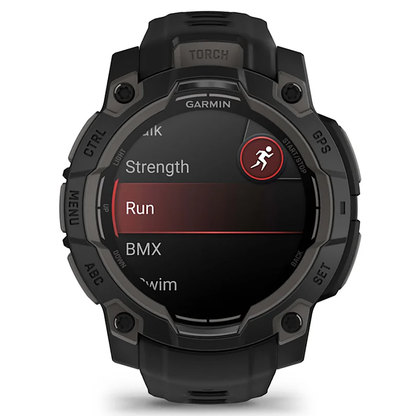 INSTINCT 3 45MM AMOLED BLACK/BLACK BAND
