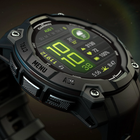 INSTINCT 3 50MM AMOLED BLACK/CHARCOAL BAND