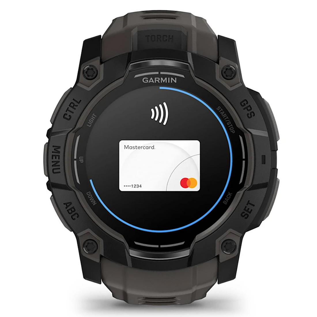 INSTINCT 3 50MM AMOLED BLACK/CHARCOAL BAND