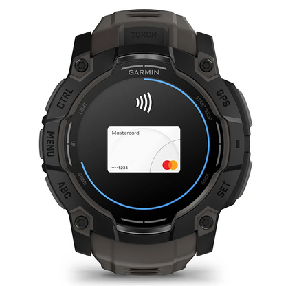 INSTINCT 3 50MM AMOLED BLACK/CHARCOAL BAND