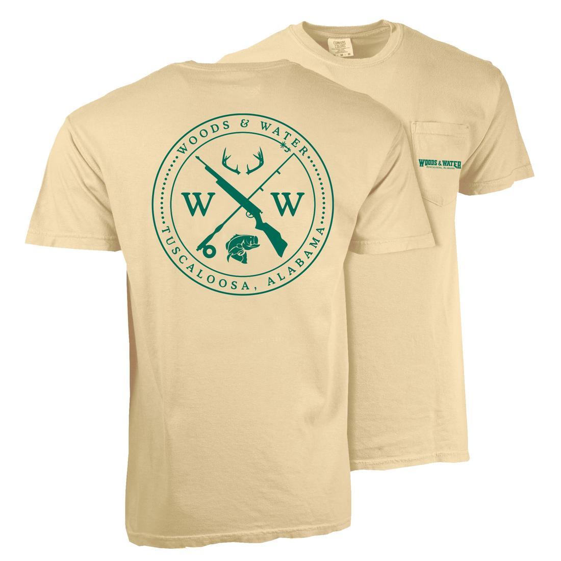 Gun Rod Design Short Sleeve Comfort Colors Tee
