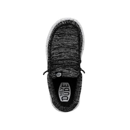 YOUTH WALLY SPORT KNIT BLACK/WHITE