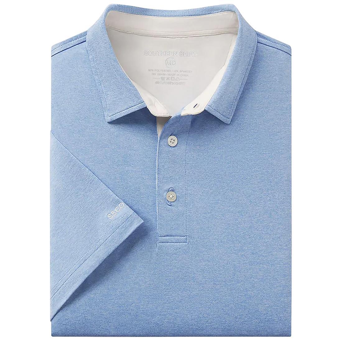 MENS GRAYTON HEATHER POLO