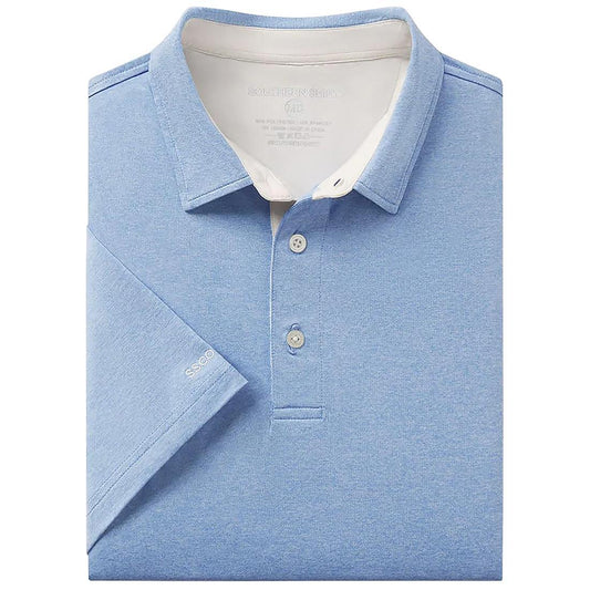 MENS GRAYTON HEATHER POLO