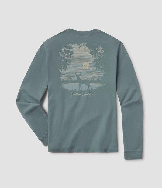 MENS HUNTERS HAVEN LONG SLEEVE TEE