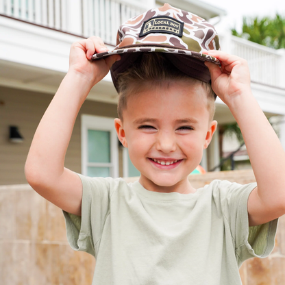 YOUTH WOVEN PATCH ROPE HAT