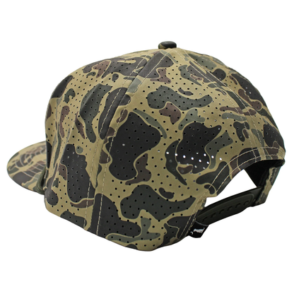 YOUTH LEATHER PATCH PERF ROPE HAT