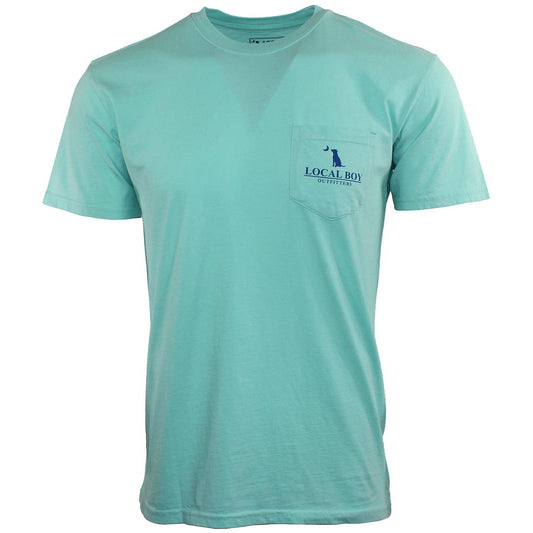 MENS DISTRESSED LATTE S/S TEE