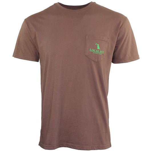 MENS NEON DUCK LATTE S/S TEE
