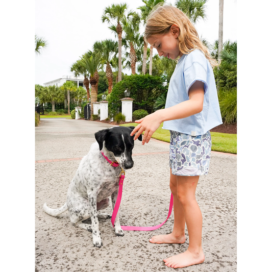 GIRLS LG BOXY CROP TEE