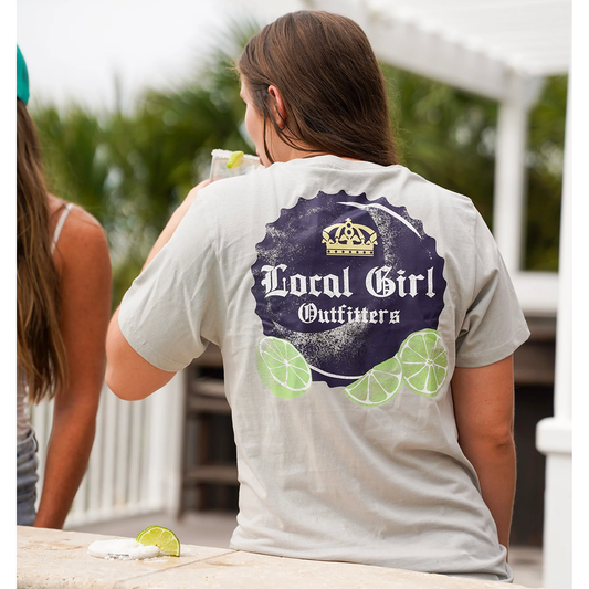 WOMENS LG BOTTLECAP S/S TEE