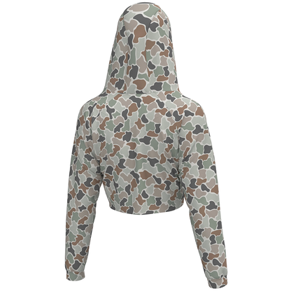 LG VELVET FLEECE CROPPED HOODIE