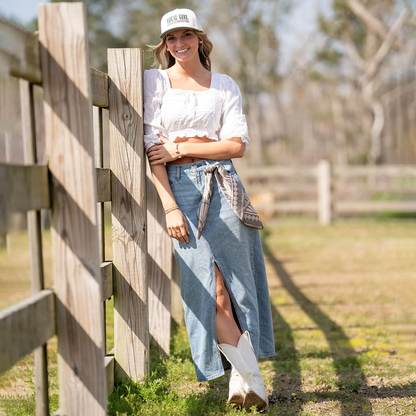 WOMENS LG FARMHAND ROPE HAT