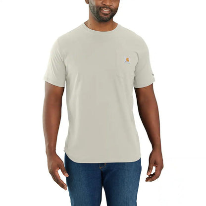 MENS FORCE RELAXED FIT MW S/S POCKET TEE