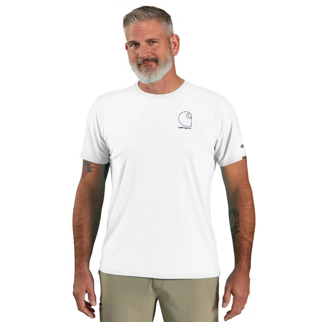 MENS FORCE SUN LW SS LOGO GRAPHIC Tee