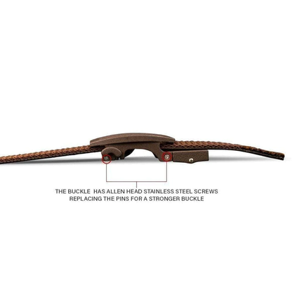TITAN EDC GUN BELT 1.5 DARK BROWN