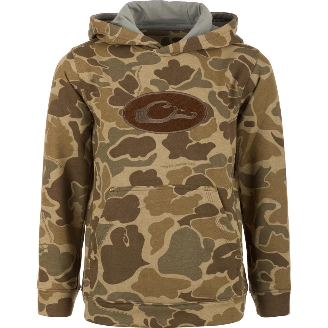YOUTH THREE END OLD SCHOOL HOODIE