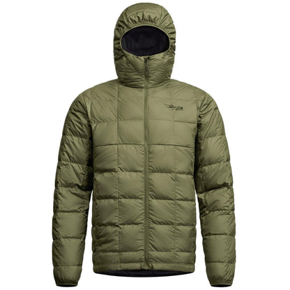 MENS MICRODOWN HOODED JACKET