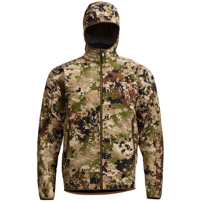 MENS ALPHA FLEECE HOODED JACKET