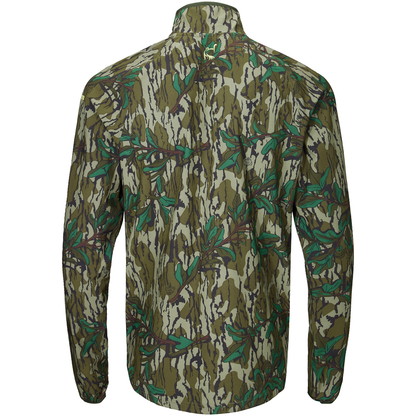 Youth Half Zip Pullover with Spider Web Technology