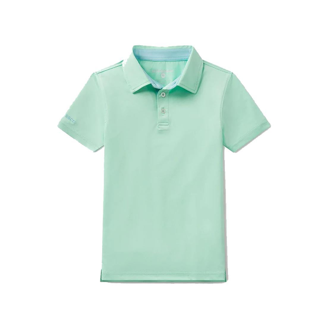 YOUTH GRAYTON HEATHER POLO