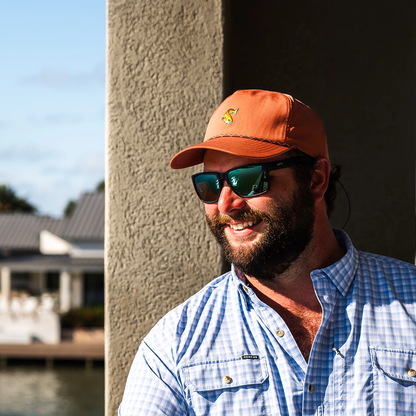 THE BULL RED HAT