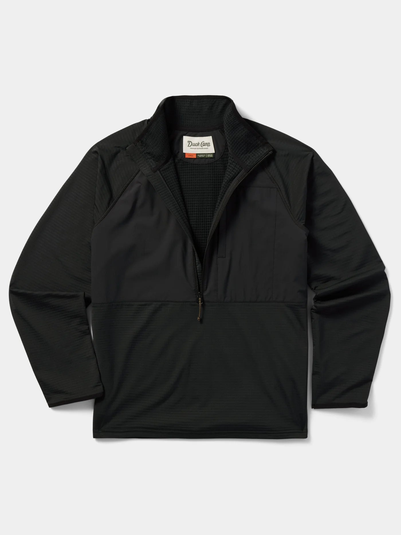 MENS LTWT GRID TECH FLEECE 1/2ZIP