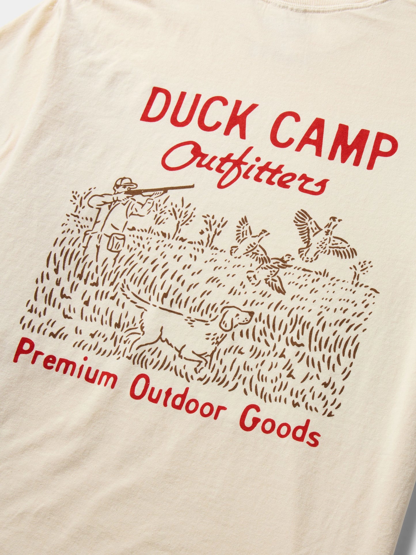 GRAPHIC TEE PHEASANT FIELD