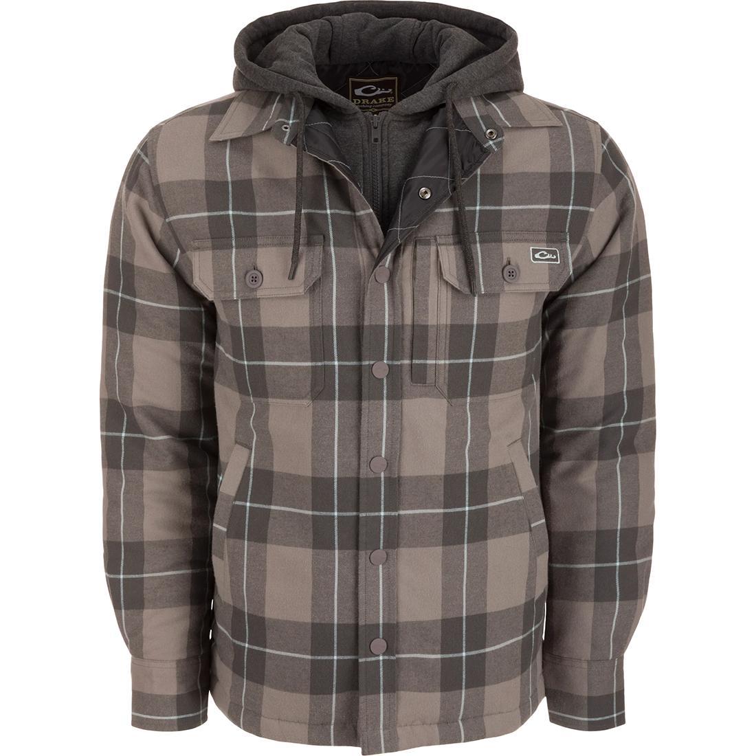 THE CAMPFIRE FLANNEL HOODIE