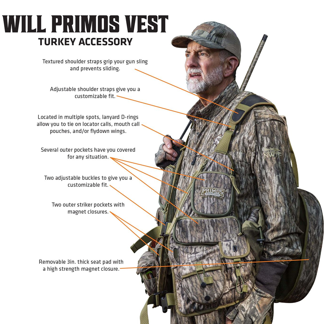 WILL PRIMOS SIGNATURE SERIES TURKEY VEST