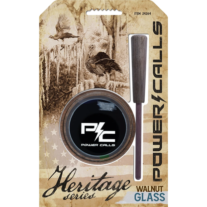 HERITAGE SERIES CRYSTAL/WALNUT POT CALL