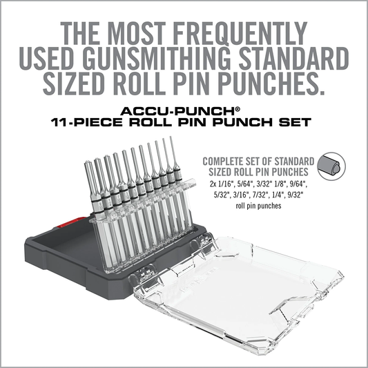 ACCUPUNCH 11PC ROLL PIN PUNCH SET