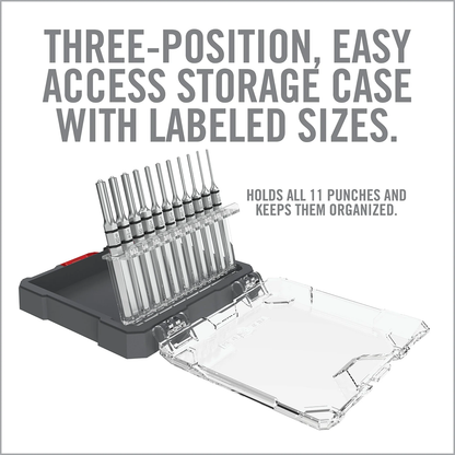 ACCUPUNCH 11PC ROLL PIN PUNCH SET