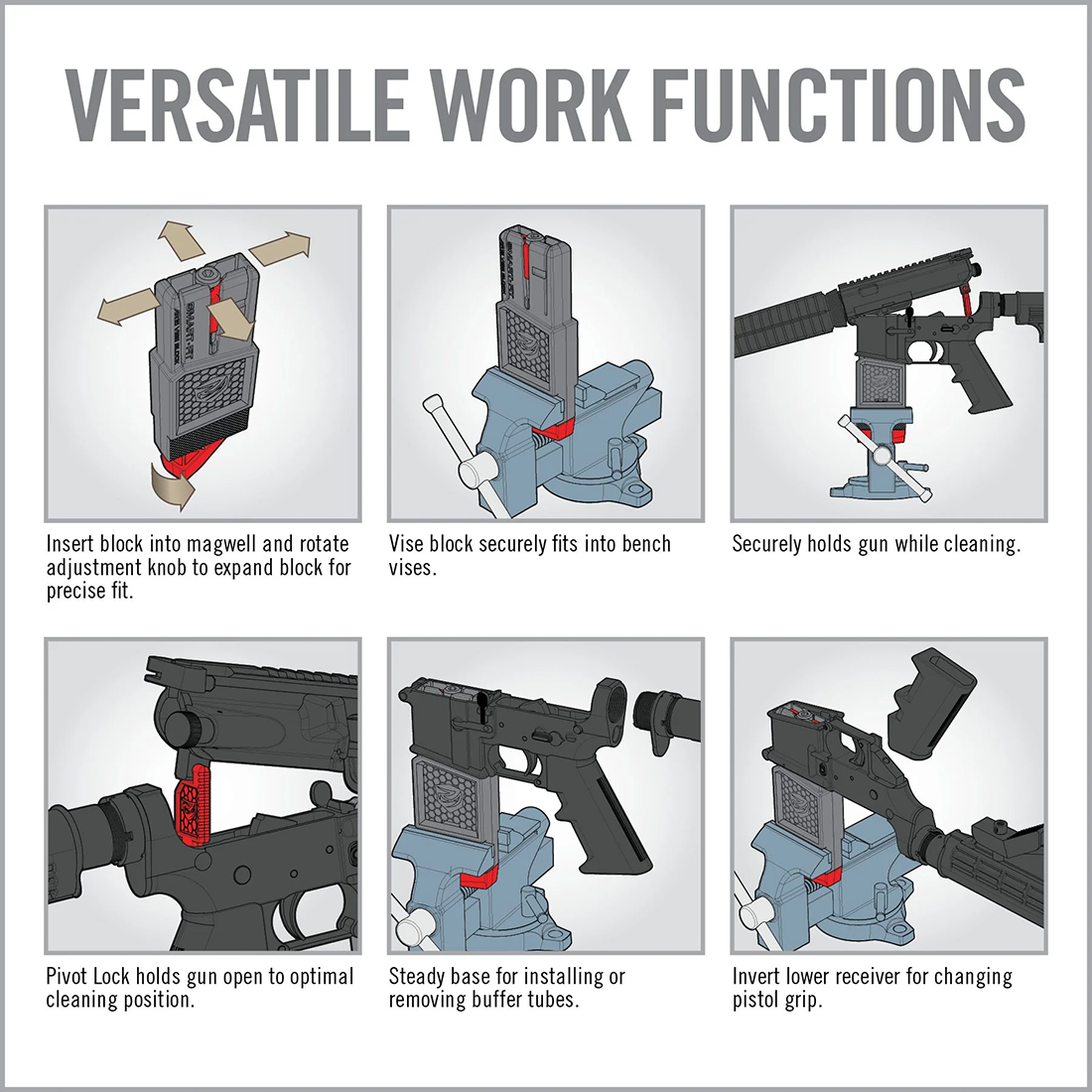 SMARTFIT AR15 VISE BLOCK