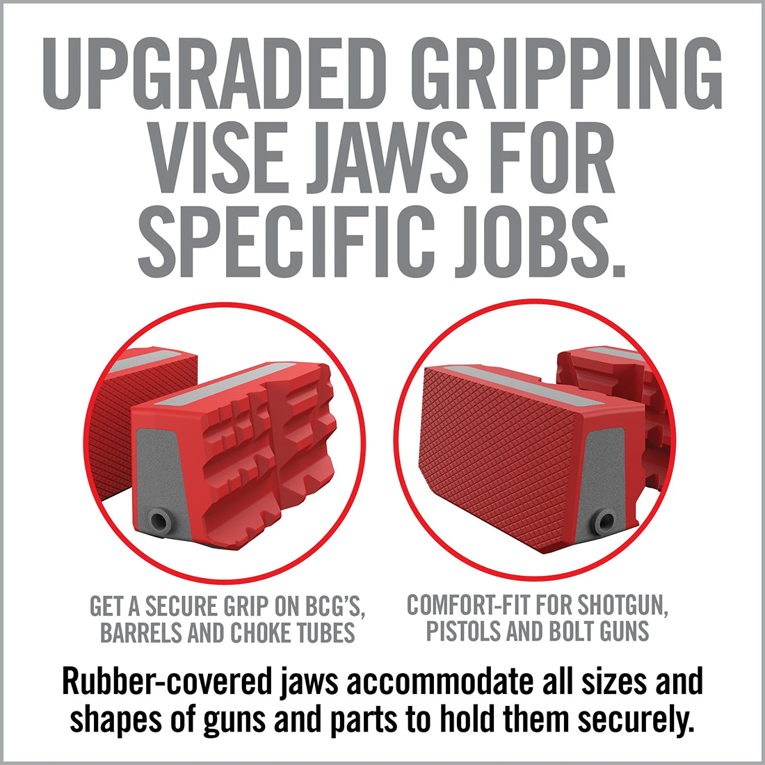 SMARTJAWS MULTIFIT SLEEVES for Master Gun Vise