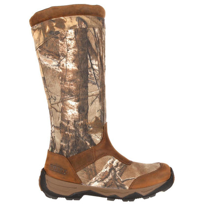Retraction Waterproof SideZip Snake Boot