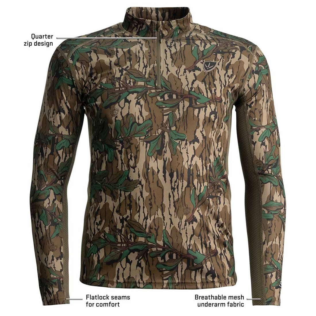 FINISHER TURKEY 1/4ZIP PERFORMANCE TEE